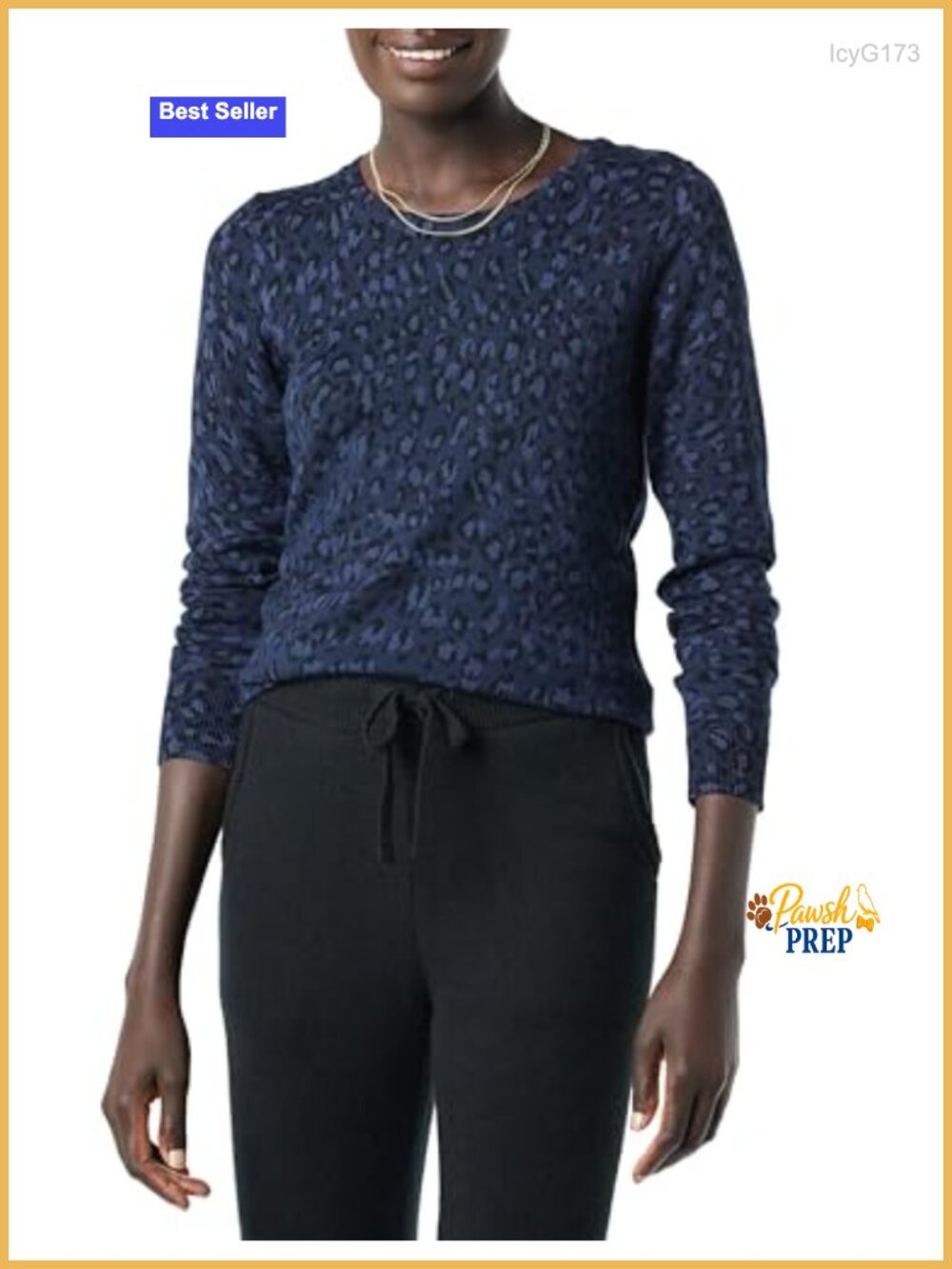 Lightweight Cotton Blend Crewneck Pullover Sweater Long Sleeve Ribbed Trim
